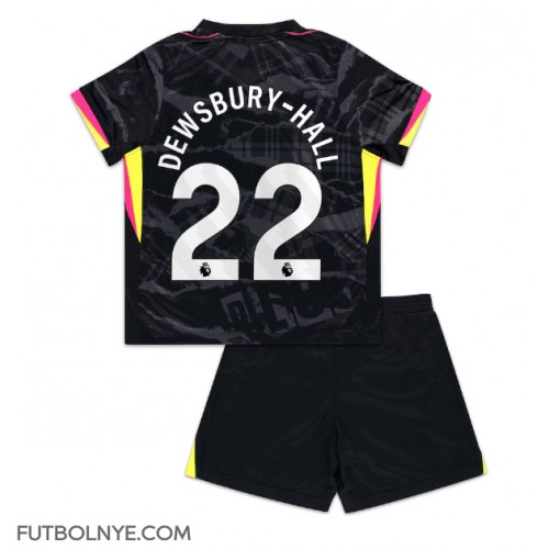 Camiseta Chelsea Kiernan Dewsbury-Hall #22 Tercera Equipación para niños 2024-25 manga corta (+ pantalones cortos)